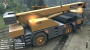 Мод КРАН Man Truck Titan para Spintires 2014 miniatura 2