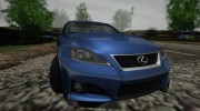 Lexus IS Sport для GTA San Andreas миниатюра 7