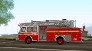 E-One FDNY Ladder 291 for GTA San Andreas miniature 2