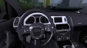 Audi Q7 VIP для GTA San Andreas миниатюра 6