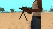 M249 Light Machine Gun для GTA San Andreas миниатюра 2