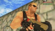 Duke Nukem Pistol для GTA San Andreas миниатюра 1