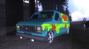 Ford Scooby Doo Mystery Machine для GTA San Andreas миниатюра 1