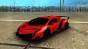 Lamborgini veneno para GTA San Andreas miniatura 1