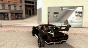 Chevrolet Corvette drag para GTA San Andreas miniatura 3