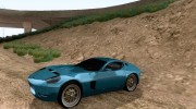Ford GR1 Concept para GTA San Andreas miniatura 4