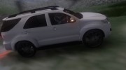 Toyota Fortuner TRD Sport Vossen для GTA San Andreas миниатюра 2