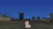 Crossy Road - Chicken para GTA San Andreas miniatura 4
