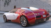 Bugatti Veyron 2009 1.1 for GTA 5 miniature 2