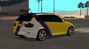 BMW X5M для GTA San Andreas миниатюра 2