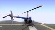 Robinson R22 для GTA San Andreas миниатюра 4