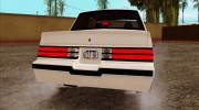 Buick Regal GNX для GTA San Andreas миниатюра 5