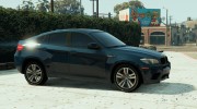 BMW X6M F16 Unmarked for GTA 5 miniature 4
