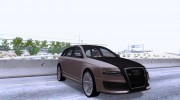 Audi RS6 Avant Tuning Edition для GTA San Andreas миниатюра 4