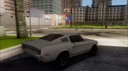 Ford Mustang Fastback для GTA San Andreas миниатюра 2