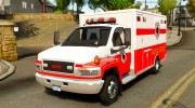 GMC C5500 Topkick Ambulance for GTA 4 miniature 1