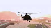 SA-330 Puma для GTA San Andreas миниатюра 5
