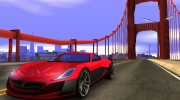Rimac Concept One для GTA San Andreas миниатюра 8