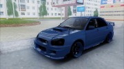 Subaru Impeza WRX STI для GTA San Andreas миниатюра 1