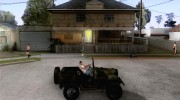 ГАЗ-64 скин 2 для GTA San Andreas миниатюра 5