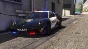 Ferrari F430 Scuderia Hot Pursuit Police for GTA 5 miniature 2