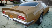 Pontiac Trans Am 1970 для GTA 4 миниатюра 3
