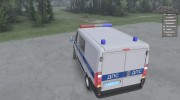 Fiat Ducato «ДПС» for Spintires 2014 miniature 3