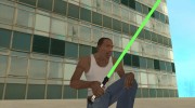 Световой меч из STAR WARS для GTA San Andreas миниатюра 3