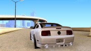 Ford Mustang GT 2005 для GTA San Andreas миниатюра 3