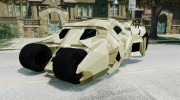 Batman Army Tumbler HQ Retextured для GTA 4 миниатюра 1