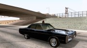 FL Plymouth Fury III Baker County Sheriff для GTA San Andreas миниатюра 1