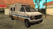 GTA 5 Brute Ambulance для GTA San Andreas миниатюра 1