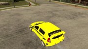 Dacia Sandero Speed Taxi para GTA San Andreas miniatura 3