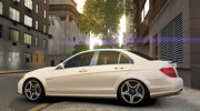 Mercedes-Benz C63 AMG для GTA 4 миниатюра 2