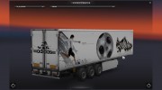 Автономный прицеп Adidas para Euro Truck Simulator 2 miniatura 2