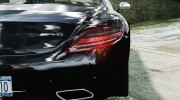 Mercedes-Benz SLS63 AMG для GTA 4 миниатюра 13