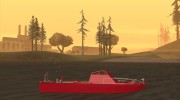Sports Fishing Boat para GTA San Andreas miniatura 5