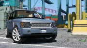 Range Rover Supercharged для GTA 5 миниатюра 2