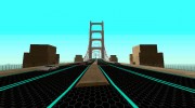Tron Road Mod V.3 для GTA San Andreas миниатюра 4