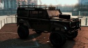 Land Rover 110 Outer Roll Cage для GTA 5 миниатюра 4