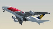 Airbus A380-800 Singapore Airlines Singapores 50th Birthday Livery (9V-SKI) для GTA San Andreas миниатюра 20