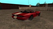 Dodge Viper для GTA San Andreas миниатюра 4