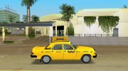 ГАЗ 3110 Такси для GTA Vice City миниатюра 10