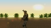 Modern Warfare 2 Soldier 5 para GTA San Andreas miniatura 2