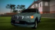 BMW X5 для GTA Vice City миниатюра 1