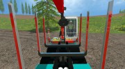 Volvo 750 Лесовоз для Farming Simulator 2015 миниатюра 8