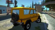 УАЗ Hunter Такси для GTA San Andreas миниатюра 5