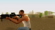 M4A1 из COD Modern Warfare 3 para GTA San Andreas miniatura 4