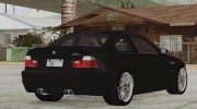 BMW M3 CSL (E46) для GTA San Andreas миниатюра 11