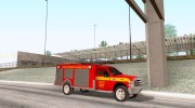 Ford F-350 Swedish Fire Truck для GTA San Andreas миниатюра 1
